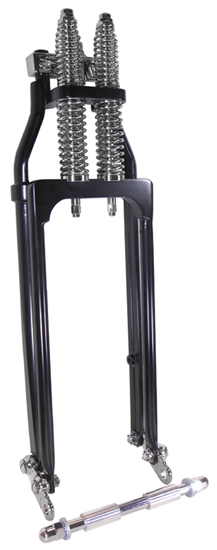 Hardbody Wide Style Generation Ii Springer - Black Powder Coat - 22"